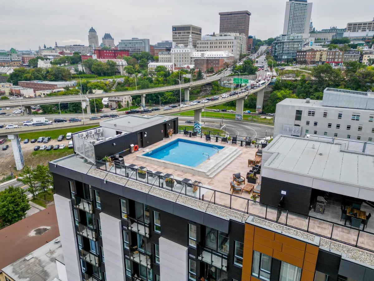 Le 908, suberbe condo neuf avec piscine Québec Esterno foto