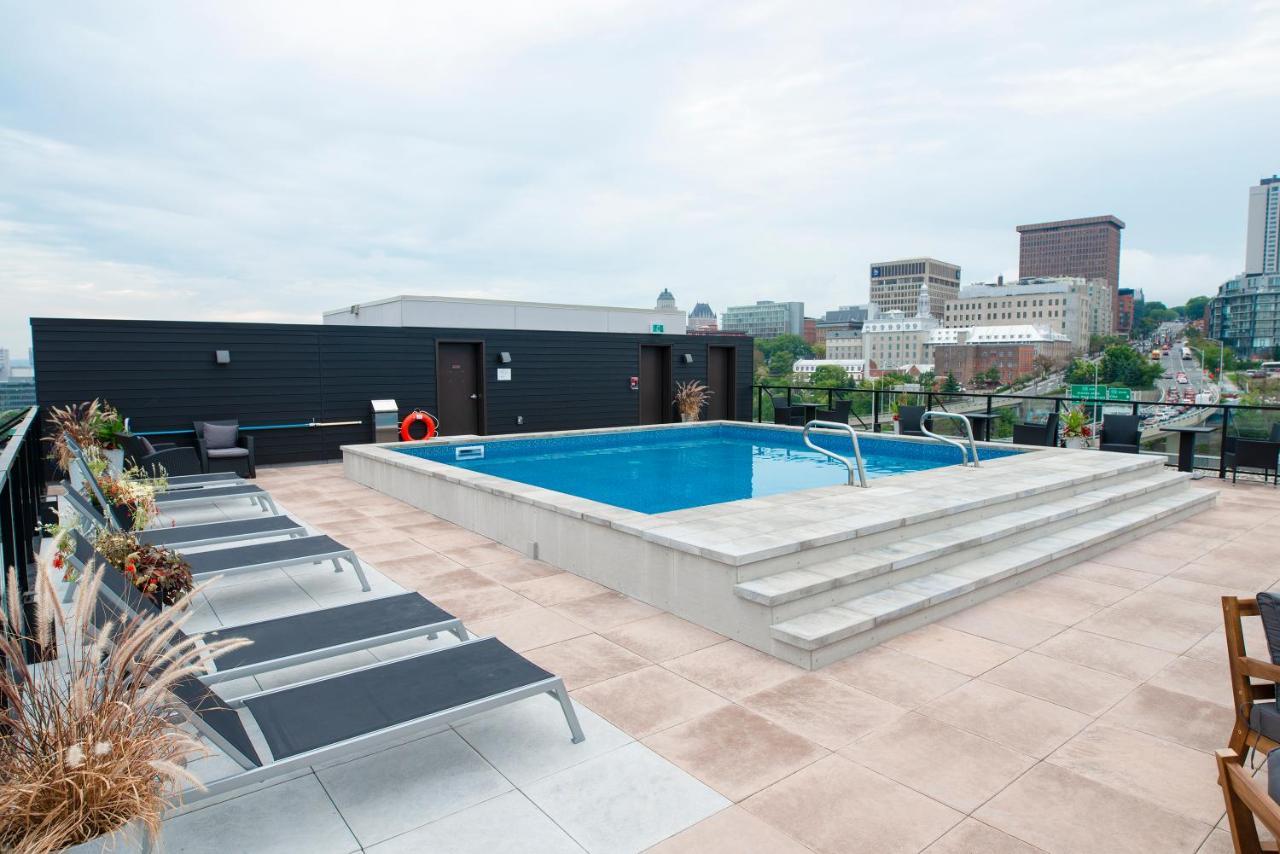 Le 908, suberbe condo neuf avec piscine Québec Esterno foto